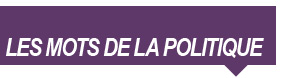 Les mots de la politique